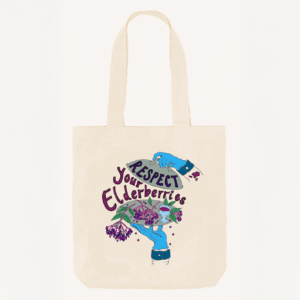 Respect Your Elderberries Tote Bag