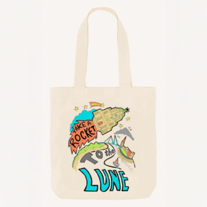 Take a Rocket to the Lune Tote Bag