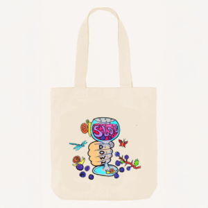 Sloe Down Tote Bag